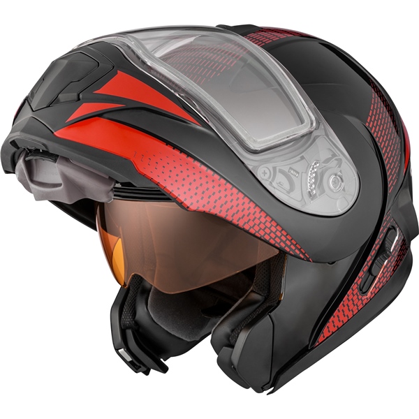Image-4 CKX Tranz 1.5 AMS Modular Helmet Cyber HELM TRANZ 1.5AMS EDL CYBER RD GLOS 3XL 517917 517917 CKX