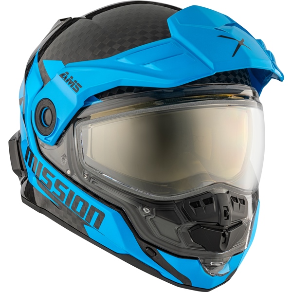 Mission Free-Face Helmet - Carbon