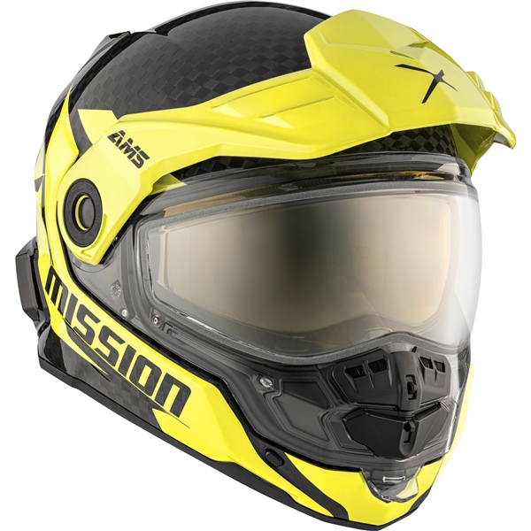 Mission Free-Face Helmet - Carbon