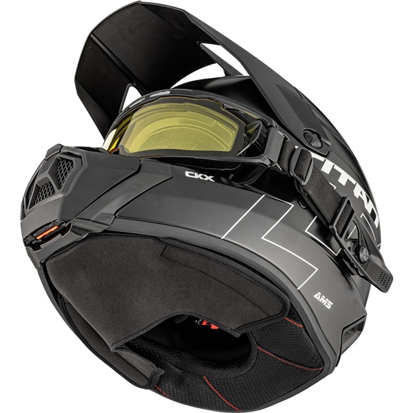 Image-5 CKX Titan AMS Helmet Solid - Apex Goggle included HELM TITAN AMS EDL SOLID BK GLOSS 3XL 518187 518187 CKX