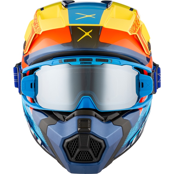 Image-8 CKX Titan AMS Helmet Concordia - Apex Goggle included HELM TITAN AMS DL CONCO BL/YE/RD GLOSS M 518323 518323 CKX