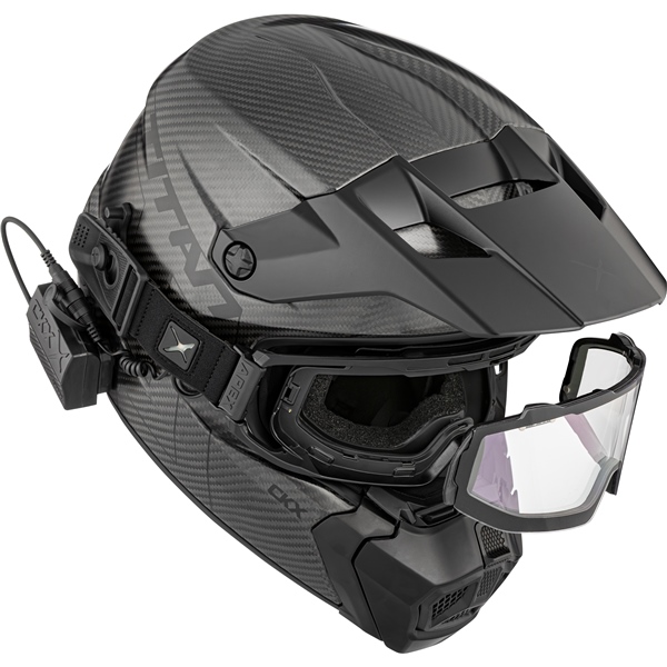 Image-4 CKX Titan AMS Carbon Pro Helmet Solid - Apex Goggle included HELM TITAN AMS PRO CARB EDL MAT 3XL 518397 518397 CKX