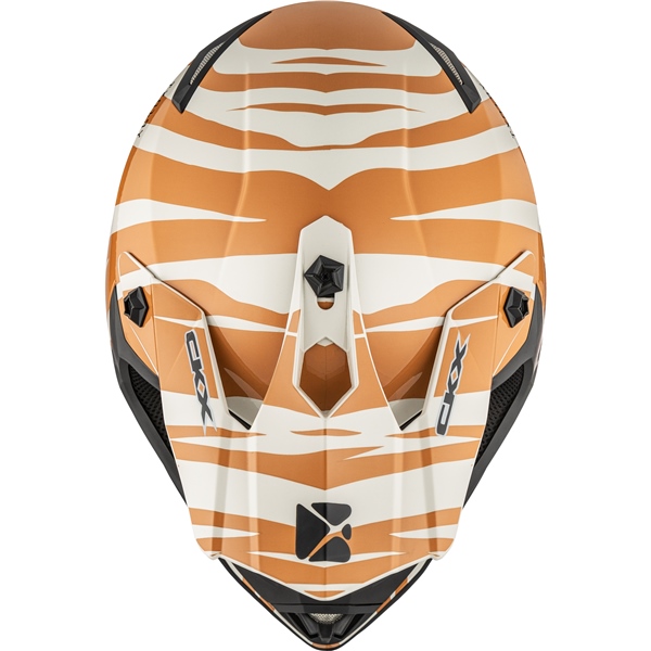 Image-5 CKX TX019Y Off-Road Helmet Zoo - Without Goggle HELM TX019Y ZOO COPPER GLOSS XL CKX 518475 518475 CKX