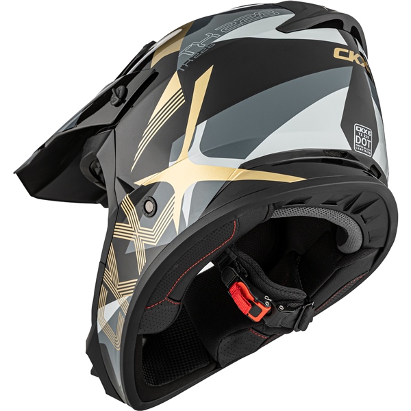 Image-6 CKX TX228 Off-Road Helmet Lord - Without Goggle HELM TX228 LORD GLD GLOSS 2XL CKX 518496 518496 CKX