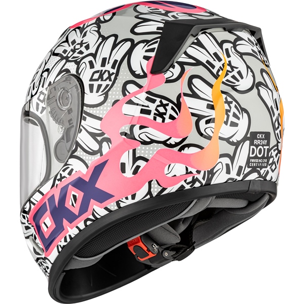 Image-3 CKX RR24Y Helmet Peace - Summer HELM RR24Y PEACE WH GLOSS XL 518514 518514 CKX