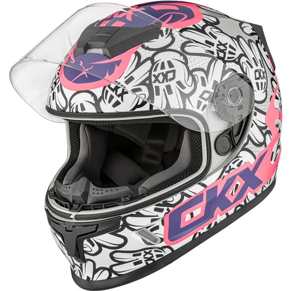 Image-4 CKX RR24Y Helmet Peace - Summer HELM RR24Y PEACE WH GLOSS XL 518514 518514 CKX