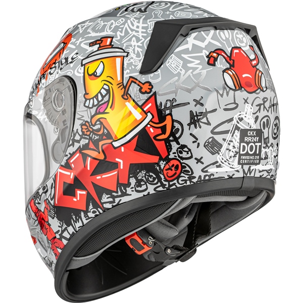 Image-3 CKX RR24Y Helmet Graff - Summer HELM RR24Y GRAFF GY GLOSS XL 518524 518524 CKX