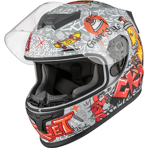 Image-4 CKX RR24Y Helmet Graff - Summer HELM RR24Y GRAFF GY GLOSS XL 518524 518524 CKX