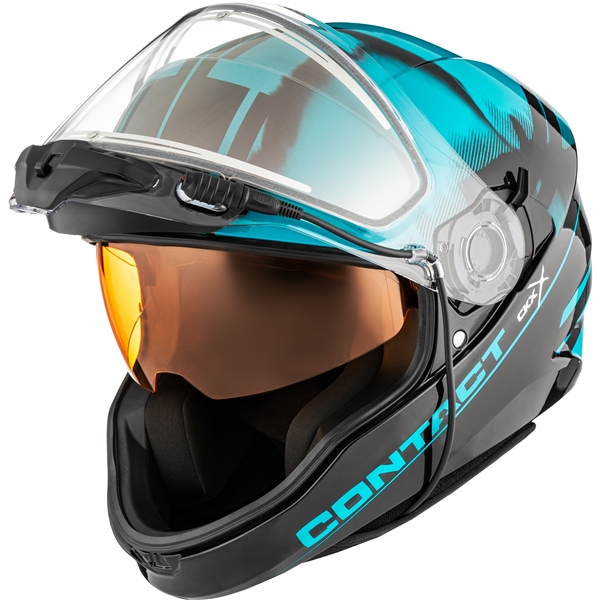 Image-4 CKX Contact Free-Face Helmet Onyx HELM CONTACT EDL ONYX BL GLOSS 3XL 518697 518697 CKX