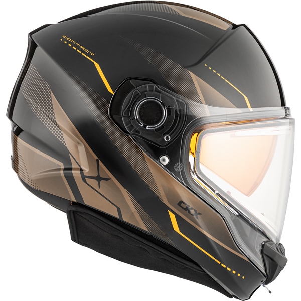 Image-2 CKX Contact Free-Face Helmet Artik HELM CONTACT EDL ARTIK BRW/OG GLOSS 3XL 518717 518717 CKX
