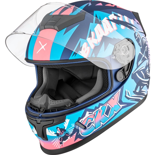 Image-4 CKX RR24Y Helmet Sleeder - Winter HELM RR24Y DL SLEEDER BL/PI GLOSS XL 518744 518744 CKX