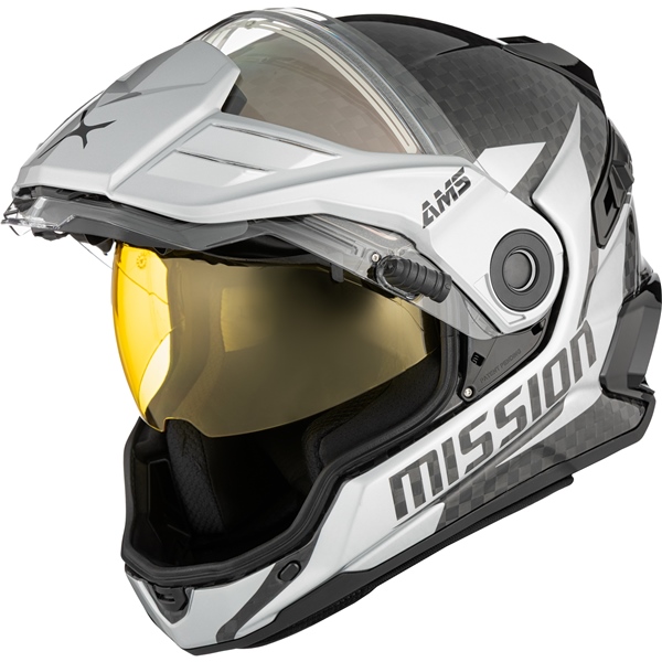Image-4 CKX Mission Free-Face Helmet - Carbon Alaska HELM MISSION CARB EDL ALASKA SI GLOS 3XL 518787 518787 CKX