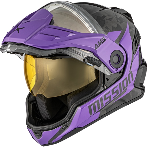Image-4 CKX Mission Free-Face Helmet - Carbon limited edition Alaska HELM MISSION EDL ALASKA PR GLOSS 3XL 518917 518917 CKX