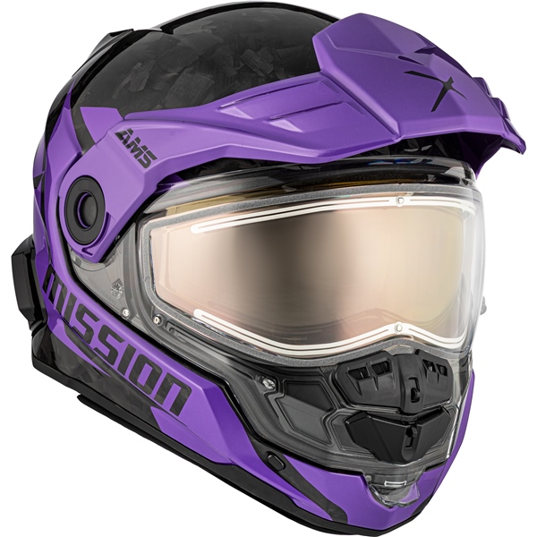 Casque intégral ouvert Mission - Carbone édition limitée