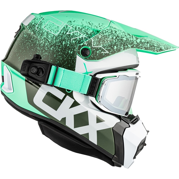 Image-2 CKX Titan AMS Helmet Vaneer - Apex Goggle included HELM TITAN AMS DL VANEER GR GLOSS 3XL 518947 518947 CKX