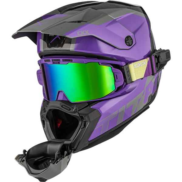 Image-5 CKX Titan AMS Carbon Helmet - Limited Edition Nunavut - Apex Goggle included HELM TITAN AMS EDL NUNAVUT PR GLOSS 3XL 518957 518957 CKX