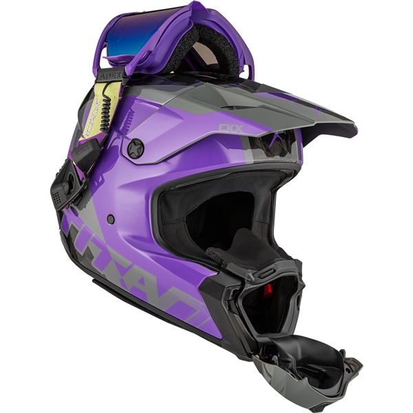 Image-6 CKX Titan AMS Carbon Helmet - Limited Edition Nunavut - Apex Goggle included HELM TITAN AMS EDL NUNAVUT PR GLOSS 3XL 518957 518957 CKX