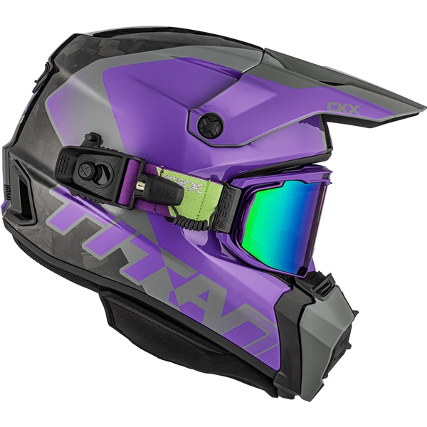 Image-2 CKX Titan AMS Carbon Helmet - Limited Edition Nunavut - Apex Goggle included HELM TITAN AMS EDL NUNAVUT PR GLOSS 3XL 518957 518957 CKX