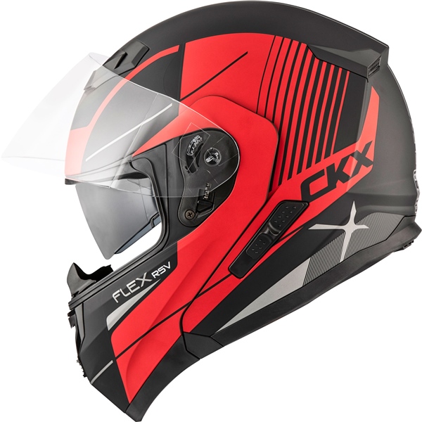 Image-6 CKX Flex RSV Modular Helmet, Summer Tempo HELM FLEX TEMPO SL RD MAT 3XL CKX 520297 520297 CKX