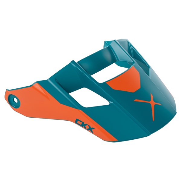 Image-2 CKX Peak for Titan Helmet Nunavut PEAK TITAN AMS NUNAVUT OG/BL MAT 598010 598010 CKX