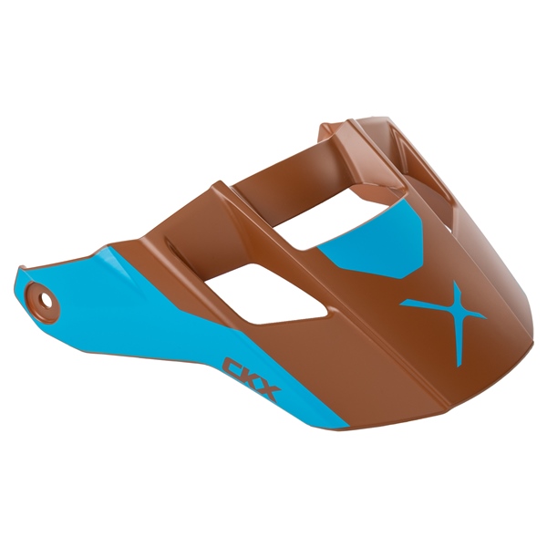 Image-2 CKX Peak for Titan Helmet Nunavut PEAK TITAN AMS NUNAVUT BL/PECAN MAT 598011 598011 CKX