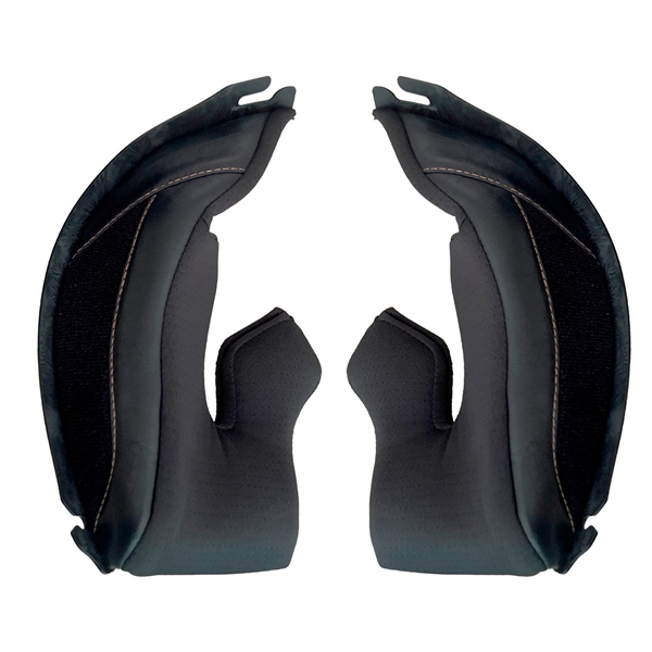 599007 CKX CKX Atlas Cheek Pad CHEEK PAD ATLAS 17MM 5XL CKX Atlas Cheek Pad Black