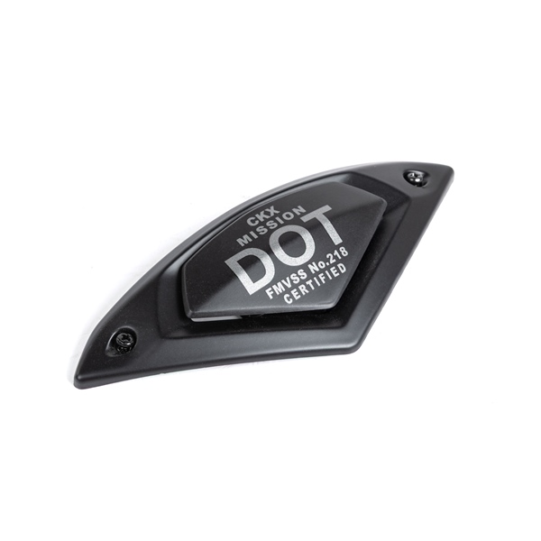 Image-2 CKX Vent for Mission Helmet VENT RR MISSION BK MAT CKX 599077 599077 CKX