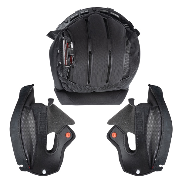 Image-2 CKX DS24 Helmet Liner HEAD LINER + CHEEKPAD DS24 BK 2XL 599136 599136 CKX