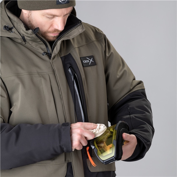 Image-8 CKX Kelton Men Jacket MY24 JACKET KELTON MEN OLIVE NT S M24-03-OLI NIT S M24-03-OLI NIT S CKX