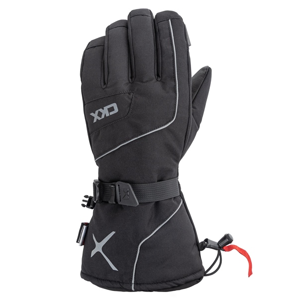 EWT-2025-01 XS CKX CKX Throttle 3.0 Gloves Unisex GLOVE THROTTLE 3.0 BK XS Throttle 3.0 Gloves Black