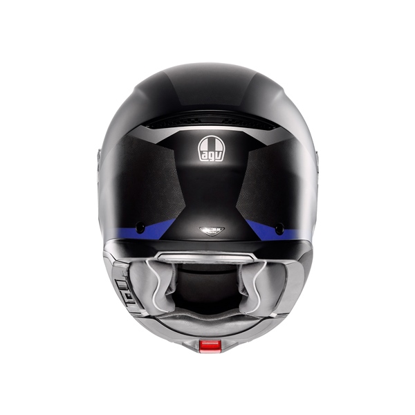 Image-3 AGV Tourmodular Modular Helmet Stray HELM T-MODULAR STRAY MAT BK/GY/BL 2XL 211251E2OY-103-XXL 211251E2OY-103-XXL AGV
