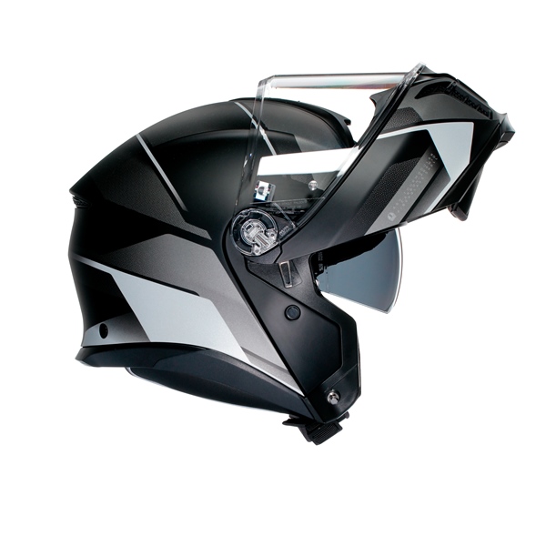 Image-3 AGV Tourmodular Modular Helmet Perception HELM T-MODULAR PERCEP MAT BK/SI 2XL 211251E2OY-106-XXL 211251E2OY-106-XXL AGV