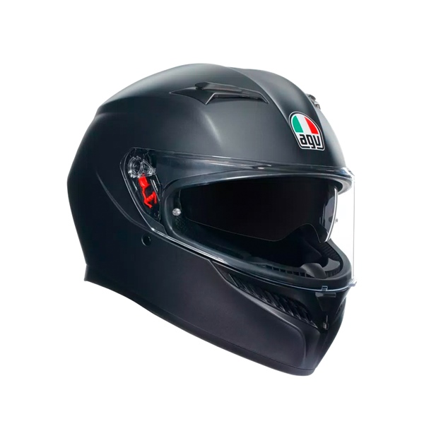 2118381001-004-XXL AGV AGV K3 Full Face Helmet Summer HELM K3 MAT BK 2XL K3 Full Face Helmet Matte Black