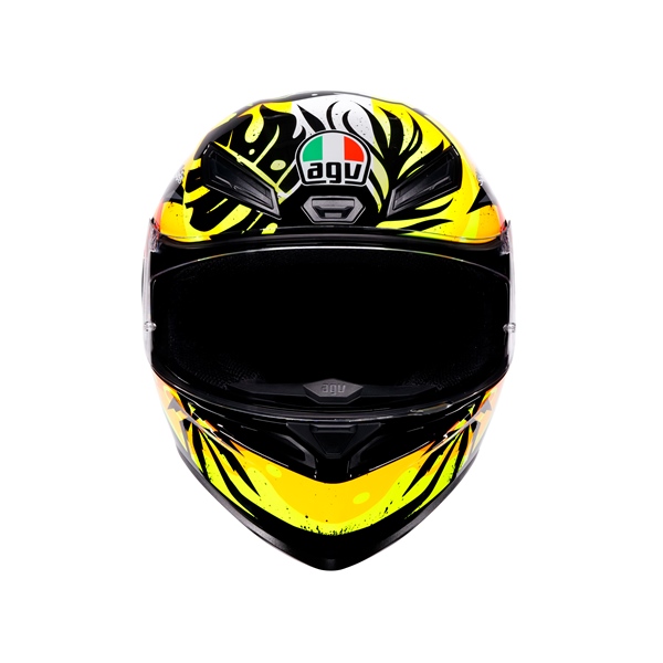 Image-5 AGV K1 S Full Face Helmet Tropicrush - Summer HELM K1 S TROPICRUSH BK/OG 2XL 2118394017-070-XXL 2118394017-070-XXL AGV