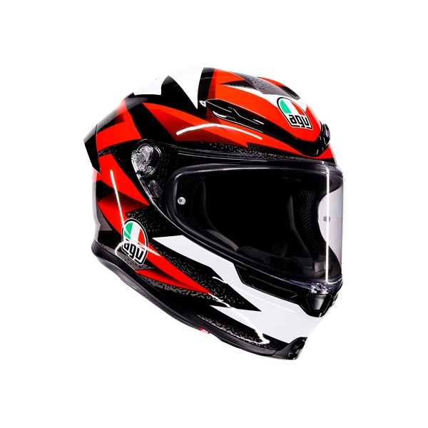 2118395015-029-XXL AGV AGV K6 S Full Face Helmet Braven - Summer HELM K6 S BRAVEN BK/RD/WH 2XL K6 S Full Face Helmet Black, Red, White
