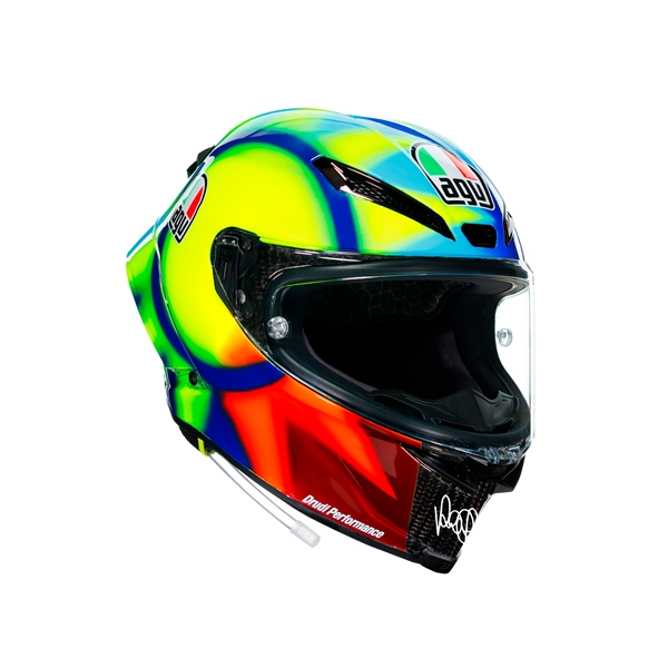 2118356002-010-XXL AGV AGV Pista GP RR Full Face Helmet Soleluna 2021 - Summer HELM PISTA GP RR SOLENUNA 2021 2XL Pista GP RR Full Face Helmet Yellow, Red, Black, Blue