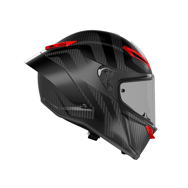 2118356002-019-XXL AGV AGV Pista GP RR Full Face Helmet Intrepido - Summer HELM PISTA GP RR MAT CARB/BK/RD 2XL Pista GP RR Full Face Helmet Matte Carbon, Black, Red