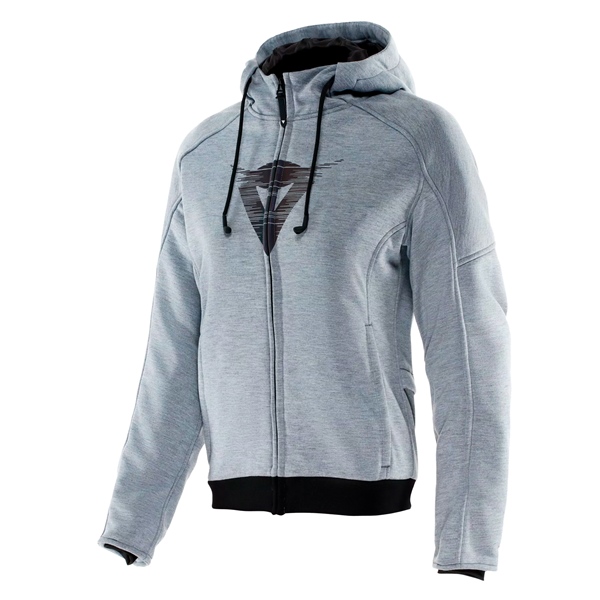2017300022-351-54 DAINESE DAINESE Daemon-X Full Zip Hoodie - Women Women HOODIE DAEMON-X WOM GY 54 Daemon-X Full Zip Hoodie - Women Gray
