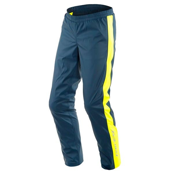 201634298-87E-XXXL DAINESE DAINESE Storm 2 Rain Pants RAIN PANT STORM 2 BK IRIS/FLUO YE 3XL Storm 2 Rain Pants 