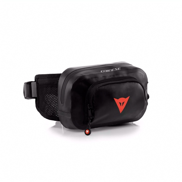 201980085-001-N DAINESE DAINESE Explorer Waist Bag 1.8 L WAIST BAG EXPLORER 1.8L BK Explorer Waist Bag Black