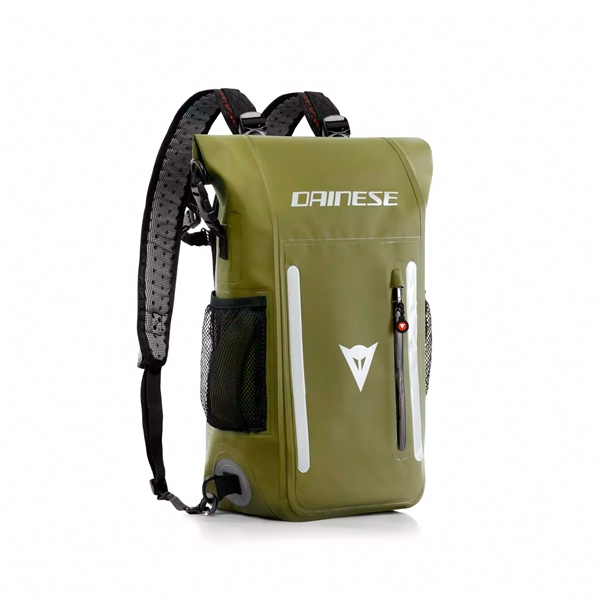 201980086-636-N DAINESE DAINESE Explorer WP Backpack 15 L BACKPACK EXPLORER WP 15L BK/GR Explorer WP Backpack Black, Green