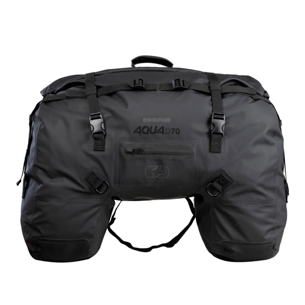 OL705 OXFORDPRODUCTS Oxford Products Aqua D-70 Duffle Bag 70 L DUFFLE BAG AQUA D-70 BK OXFORD Aqua D-70 Duffle Bag Black