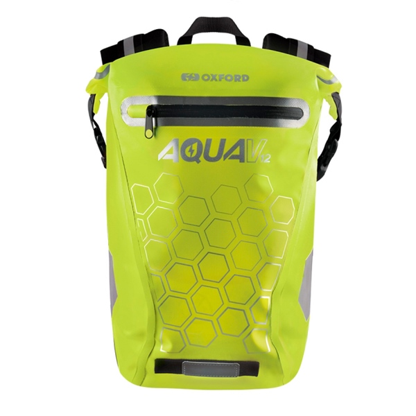 OL693 OXFORDPRODUCTS Oxford Products Aqua V12 Backpack 12 L BACKPACK AQUA V12 FLUO OXFORD Aqua V12 Backpack Fluo