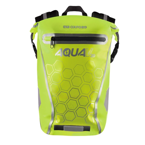 OL697 OXFORDPRODUCTS Oxford Products Aqua V20 Backpack 20 L BACKPACK AQUA V20 FLUO OXFORD Aqua V20 Backpack Fluo