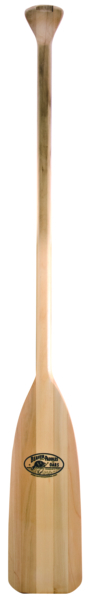 ECONOMY WOOD BEAVER TAIL PADDLE 4.5 FT by:  Caviness Part No: BP4512 - Canada - Canadian Dollars