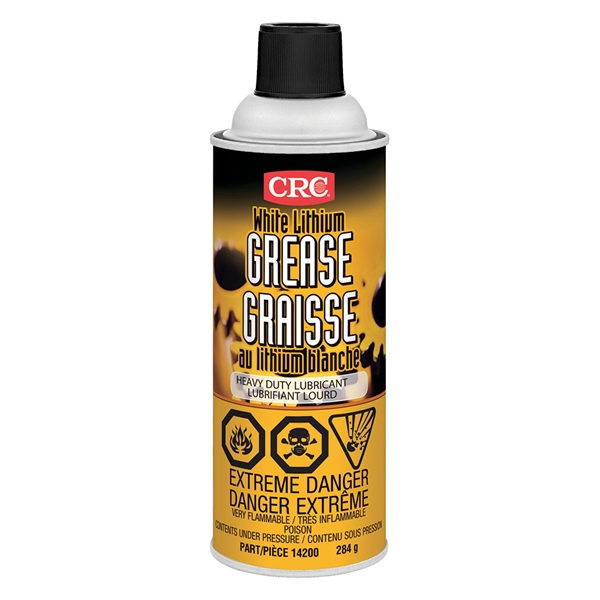 WH. LITHIUM GREASE 284g AEROSOL by:  CRC Part No: 14200 - Canada - Canadian Dollars