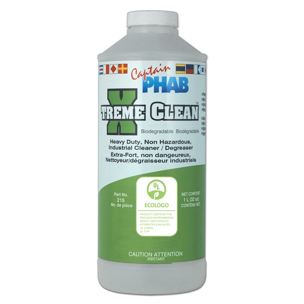XTREME CLEAN WATER BASE DEGREASER by:  CaptainPhab Part No: 215 - Canada - Canadian Dollars
