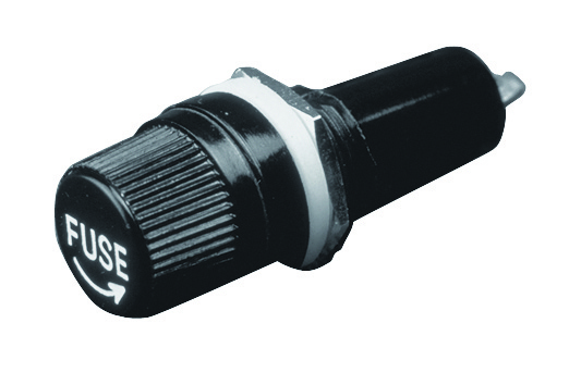 Fuse Holder with Screw on Cap