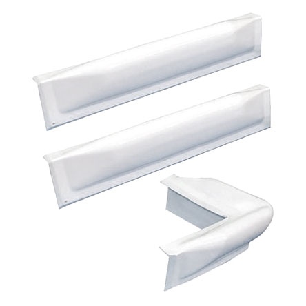 Dock Bumper Kit, 1 Corner,2 Straight, WH by:  DockEdge Part No: 73-100-F - Canada - Canadian Dollars