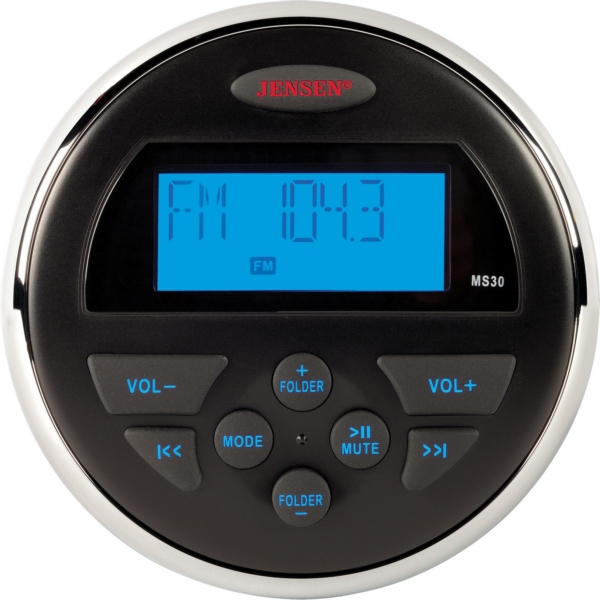 AM/FM/USB COMPACT WPROOF STEREO by:  Jensen Part No: MS30RTL - Canada - Canadian Dollars